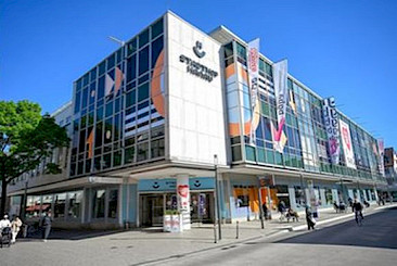 Aussenansicht des Stadthof Hanau