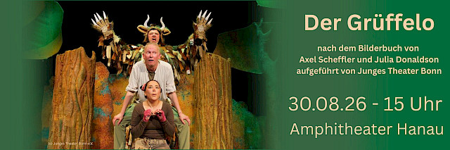Tickets und Infos zu "DER GRÜFFELO" - Amphitheater Hanau
