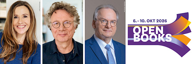 Tickets und Infos zu OPEN BOOKS 2026 - Eröffnungsveranstaltung